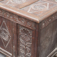 Georgian Carved Coffer Trunk