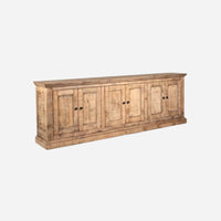 Mimi 6 Door Long Natural Cabinet