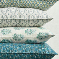 Zardosi Emerald Pillow