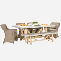 Avery Outdoor Dining Arm Chair