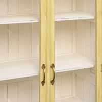 Vintage Yellow Cabinet