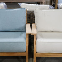 Layla Outdoor Low Back Loveseat Sofa