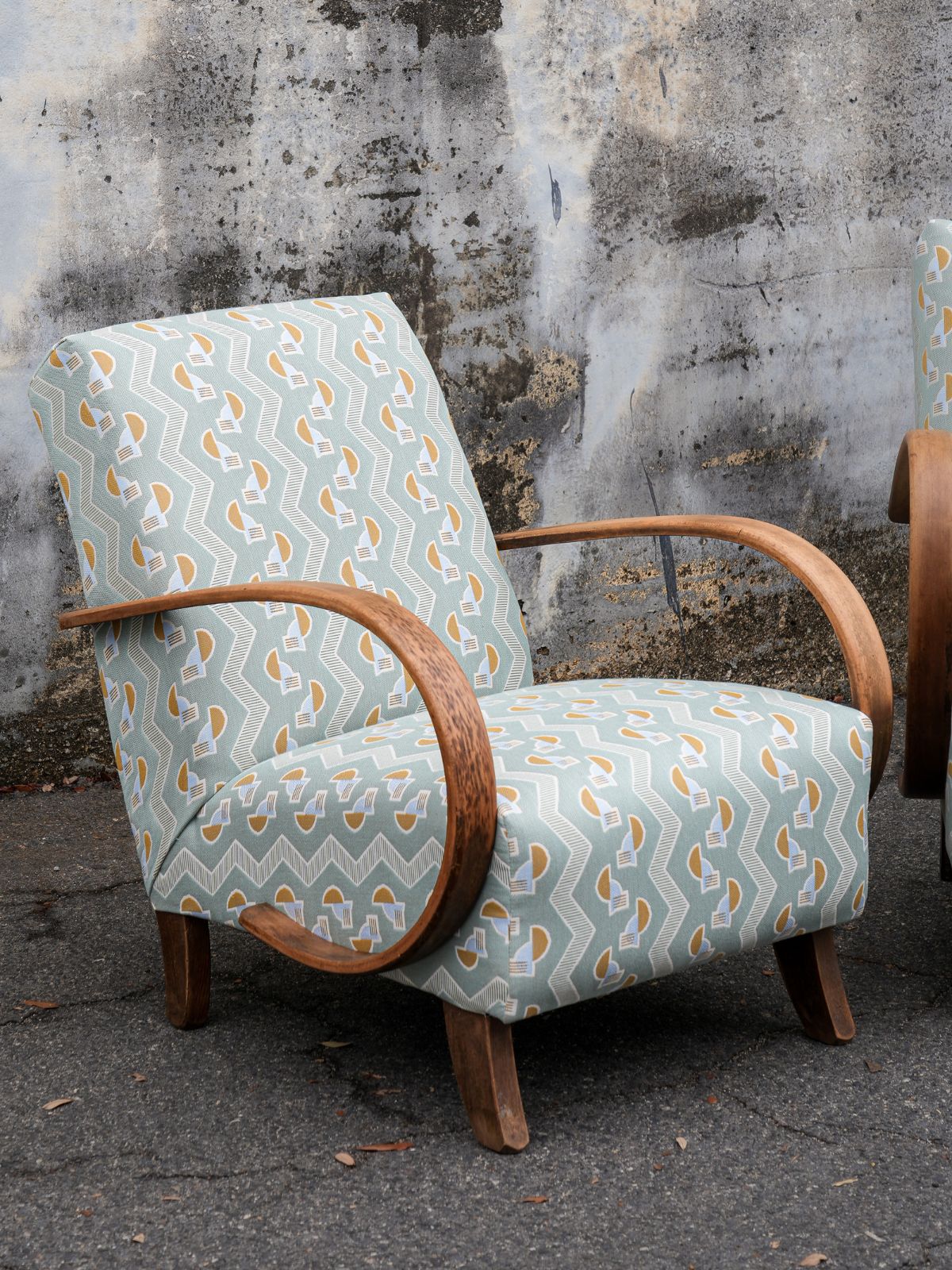 Halabala Chair in Blockshop Crescent