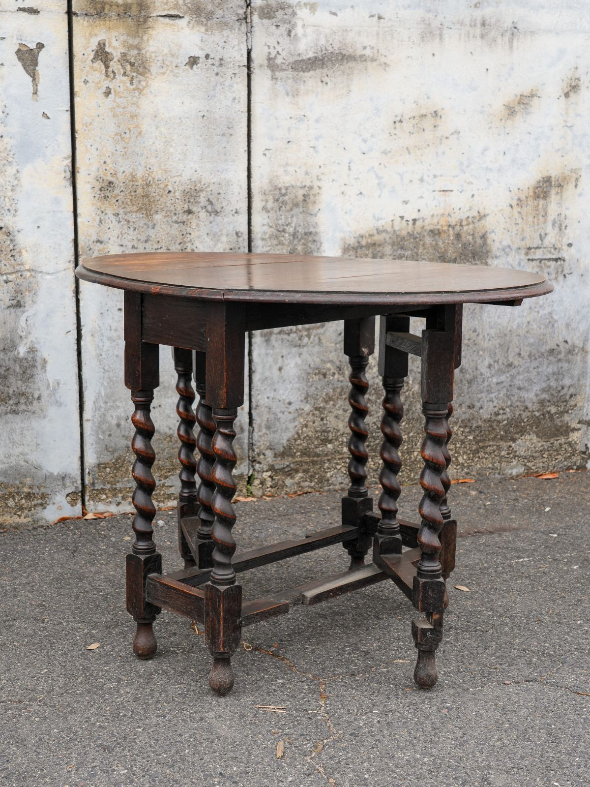 Barley Twist Gateleg Table