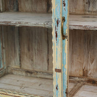 Blue Showcase Cabinet