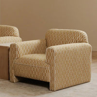Leo Accent Chair, Chartreuse