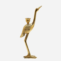 Crane Candle Holder