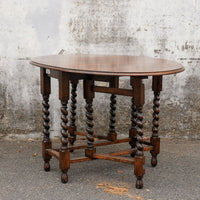 Barley Twist Gateleg Table