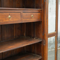 High Drawers Glass Cabinet