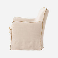 Devon Slipcover Swivel Chair