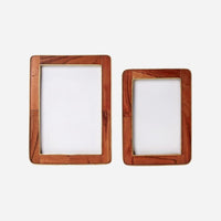 Wooden Brass Frame