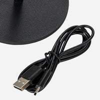 Metal LED Rechargeable Table Lamp w/ Touch Sensor