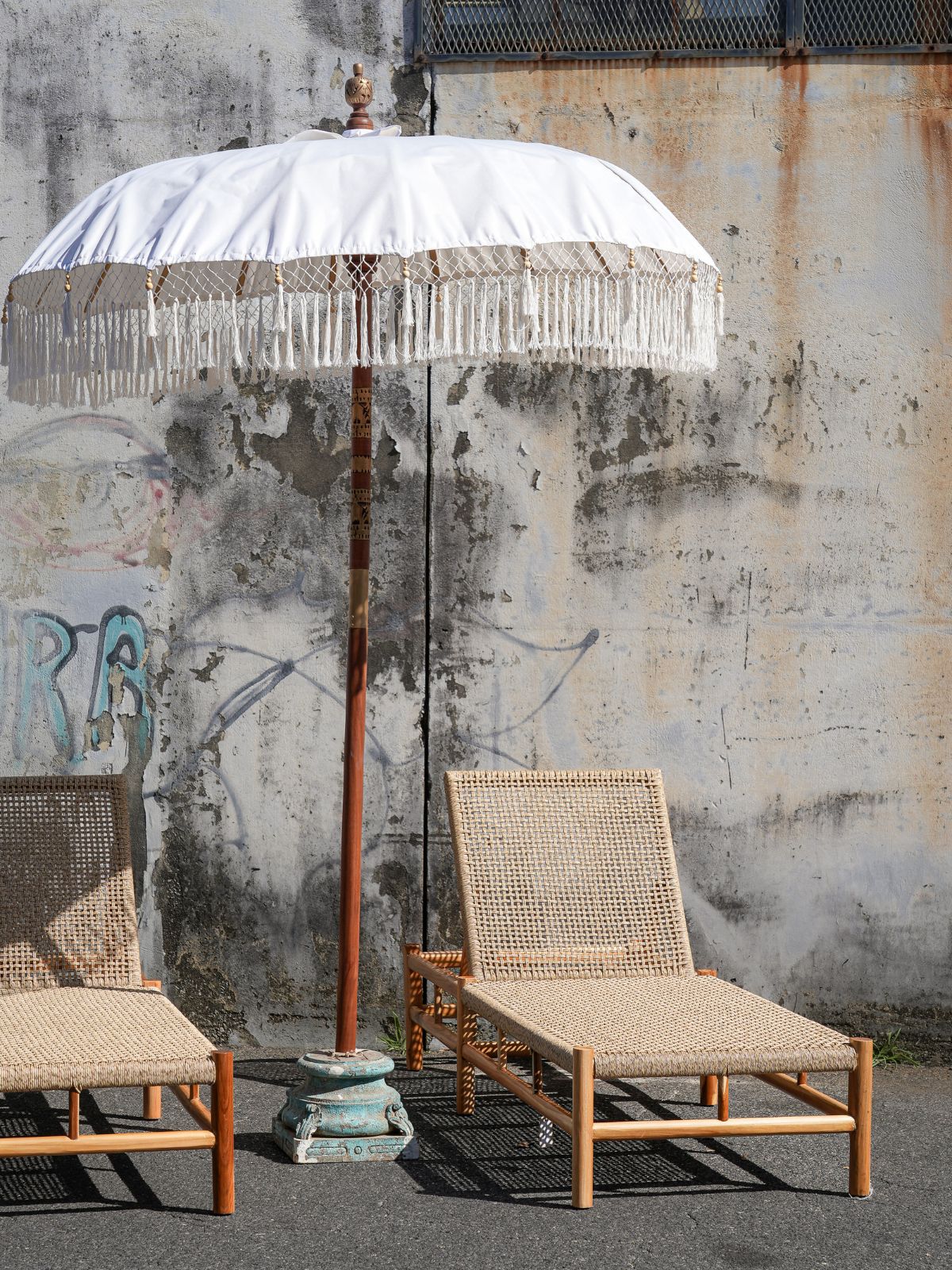 Balinese White Umbrella