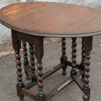 Barley Twist Gateleg Table