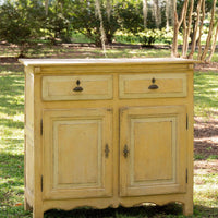 French Housekeepers Cabinet - Later Painted