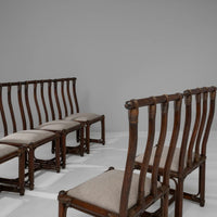 Vintage Bamboo Dining Chair