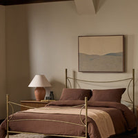 Westwood Queen Bed, Antique Brass