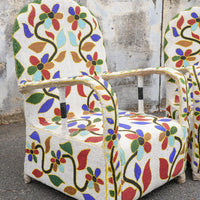 Yoruba Beaded Chair