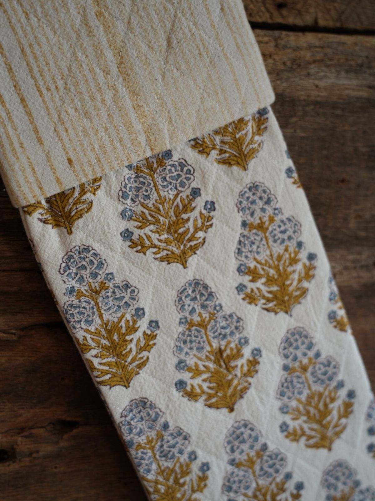 Celadon x Filling Spaces Marigold Mustard Stocking
