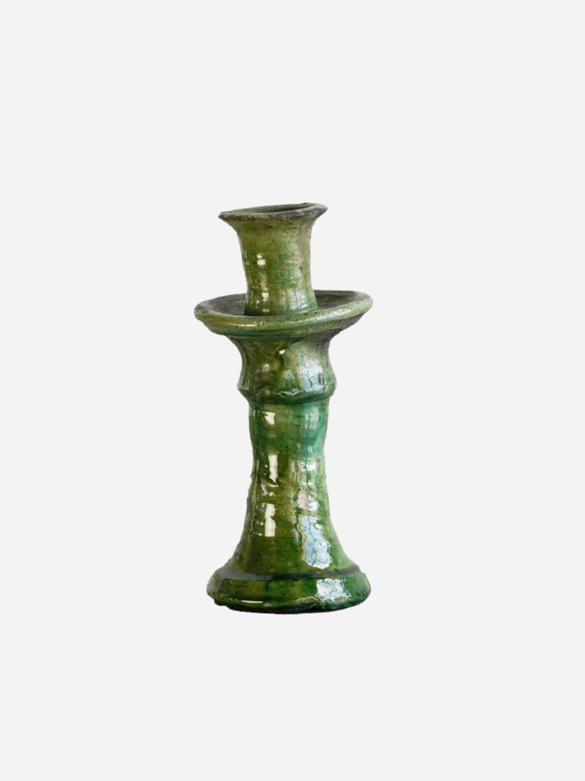 Green Tamegroute Candle Holder