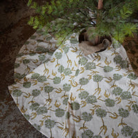 Celadon x Filling Spaces Marigold Mustard Tree Skirt