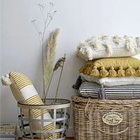 Striped Cotton Pillow