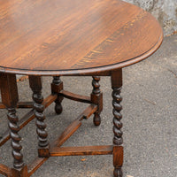 Barley Twist Gateleg Table