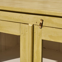 Vintage Yellow Cabinet