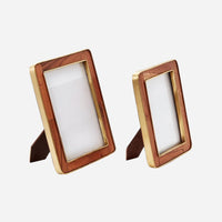Wooden Brass Frame
