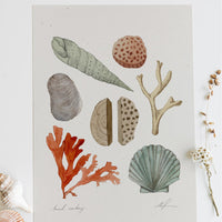 Beach Combing Print