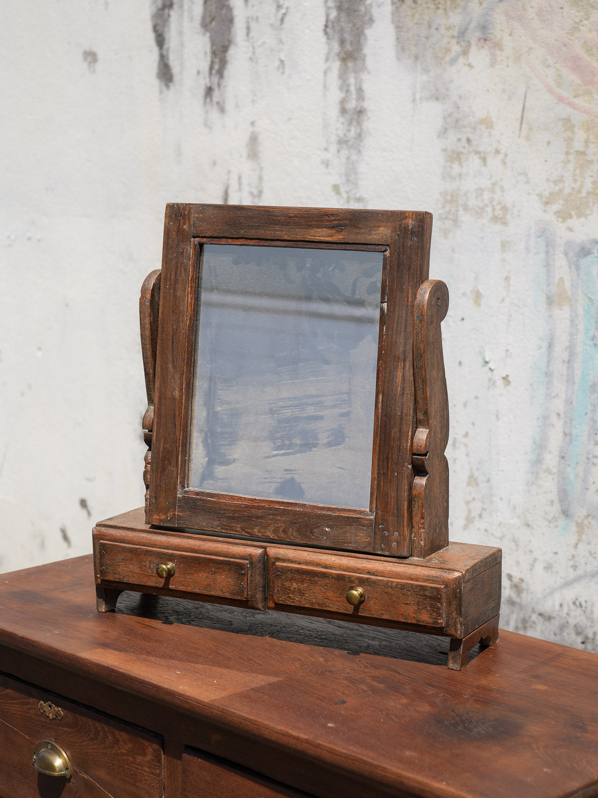 Wooden Mirror