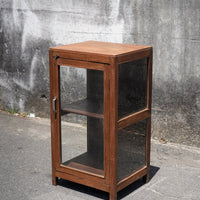 Wood & Glass Display Cabinet