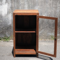 Wood & Glass Display Cabinet