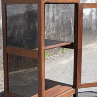 Wood & Glass Display Cabinet