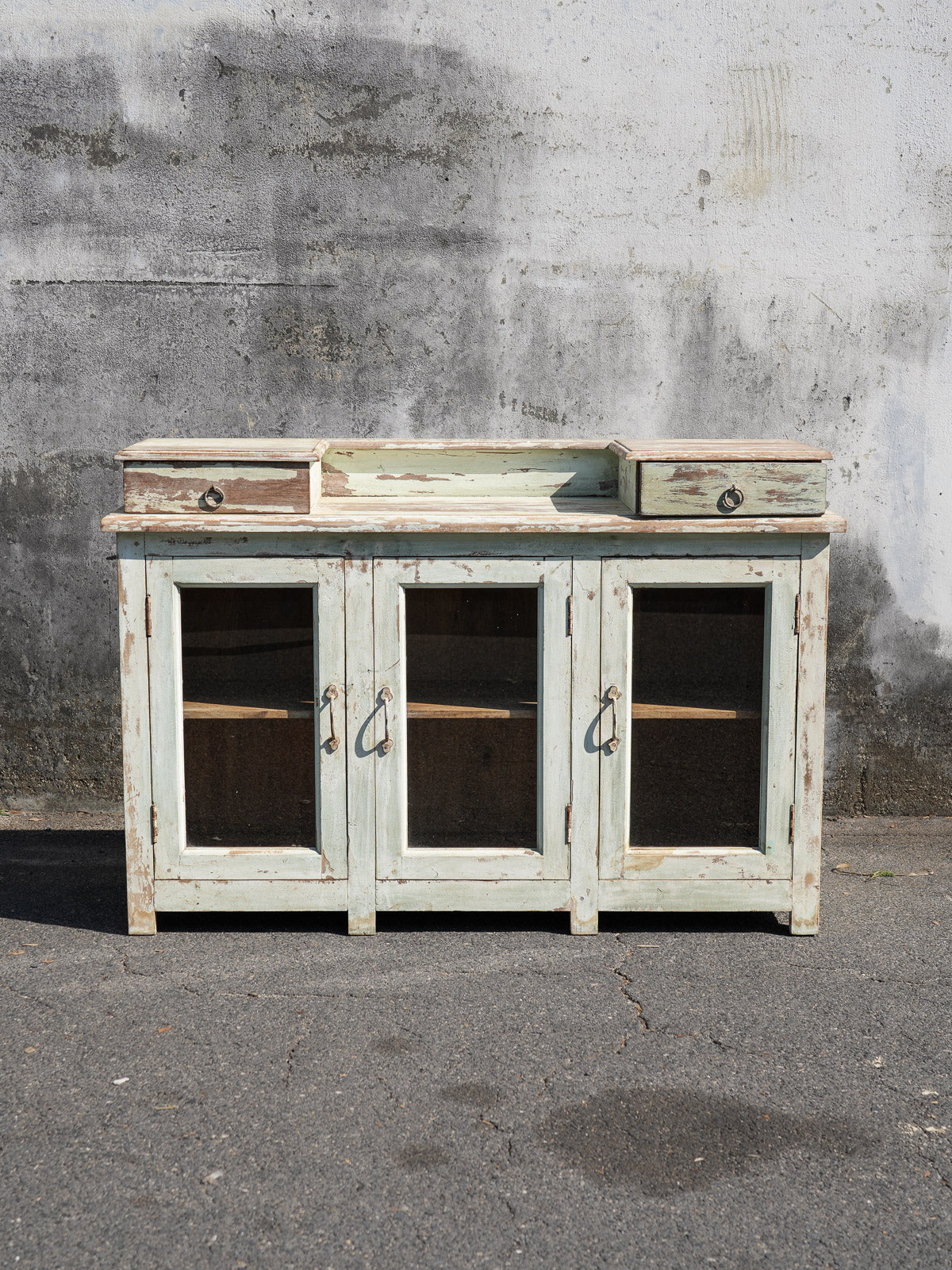 Wood & Glass Sideboard