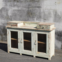 Wood & Glass Sideboard