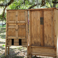 Antique Bamboo Cabinet