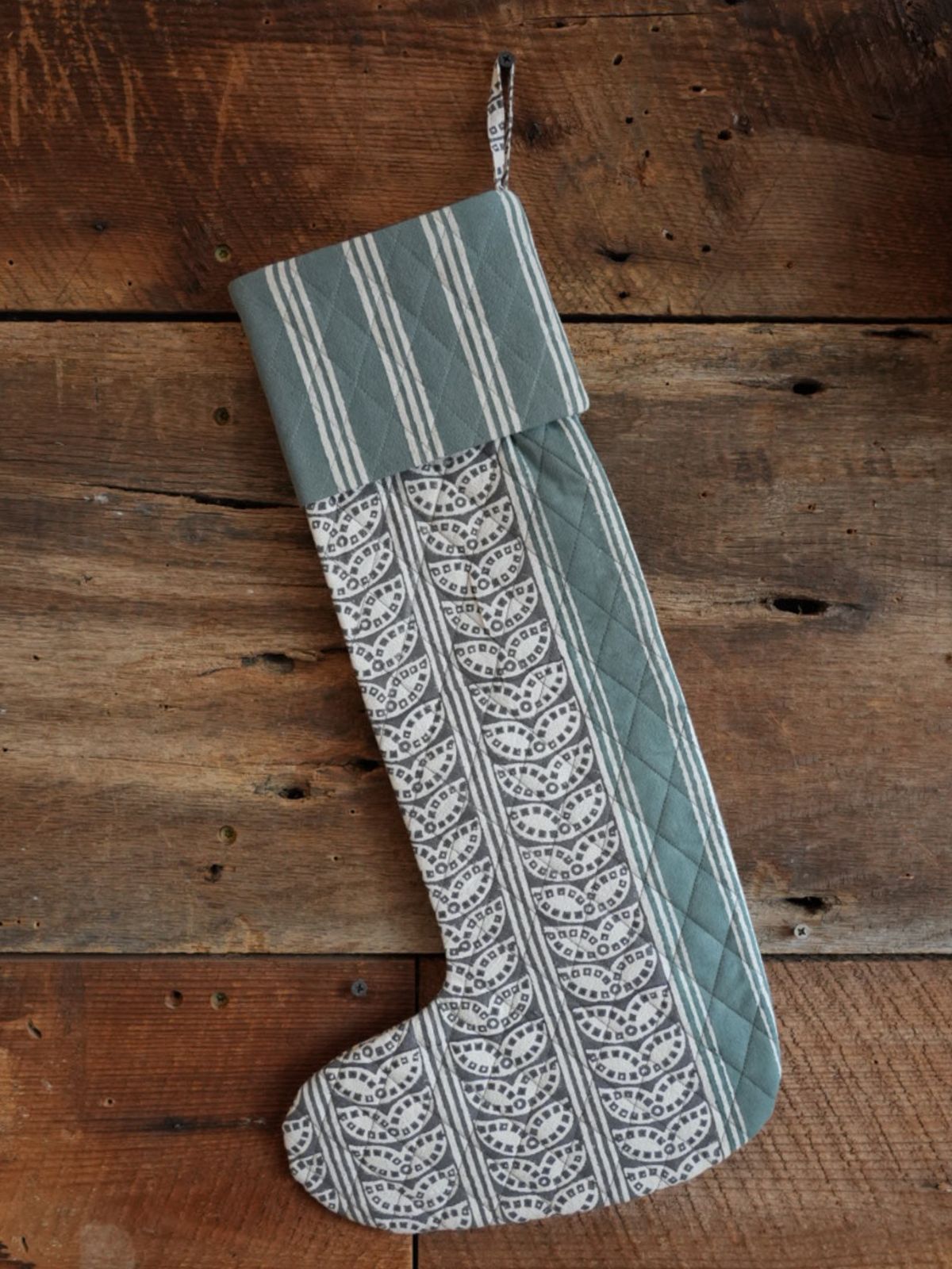 Celadon x Filling Spaces Majhi Teal Stocking