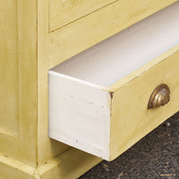 Vintage Yellow Cabinet