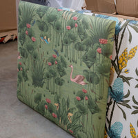 Green Lily Pond Twin Headboard