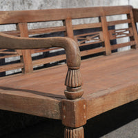 Antique Teakwood Javanese Bench