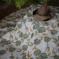 Celadon x Filling Spaces Marigold Mustard Tree Skirt