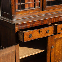English Mahogany Hutch
