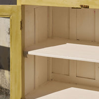 Vintage Yellow Cabinet
