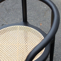 Allegra Dining Chair, Smooth Black