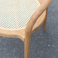Allegra Dining Chair, Natural