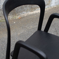 Trombone Chair, Smooth Black