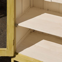 Vintage Yellow Cabinet