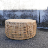 Nina Hand Woven Rattan Table