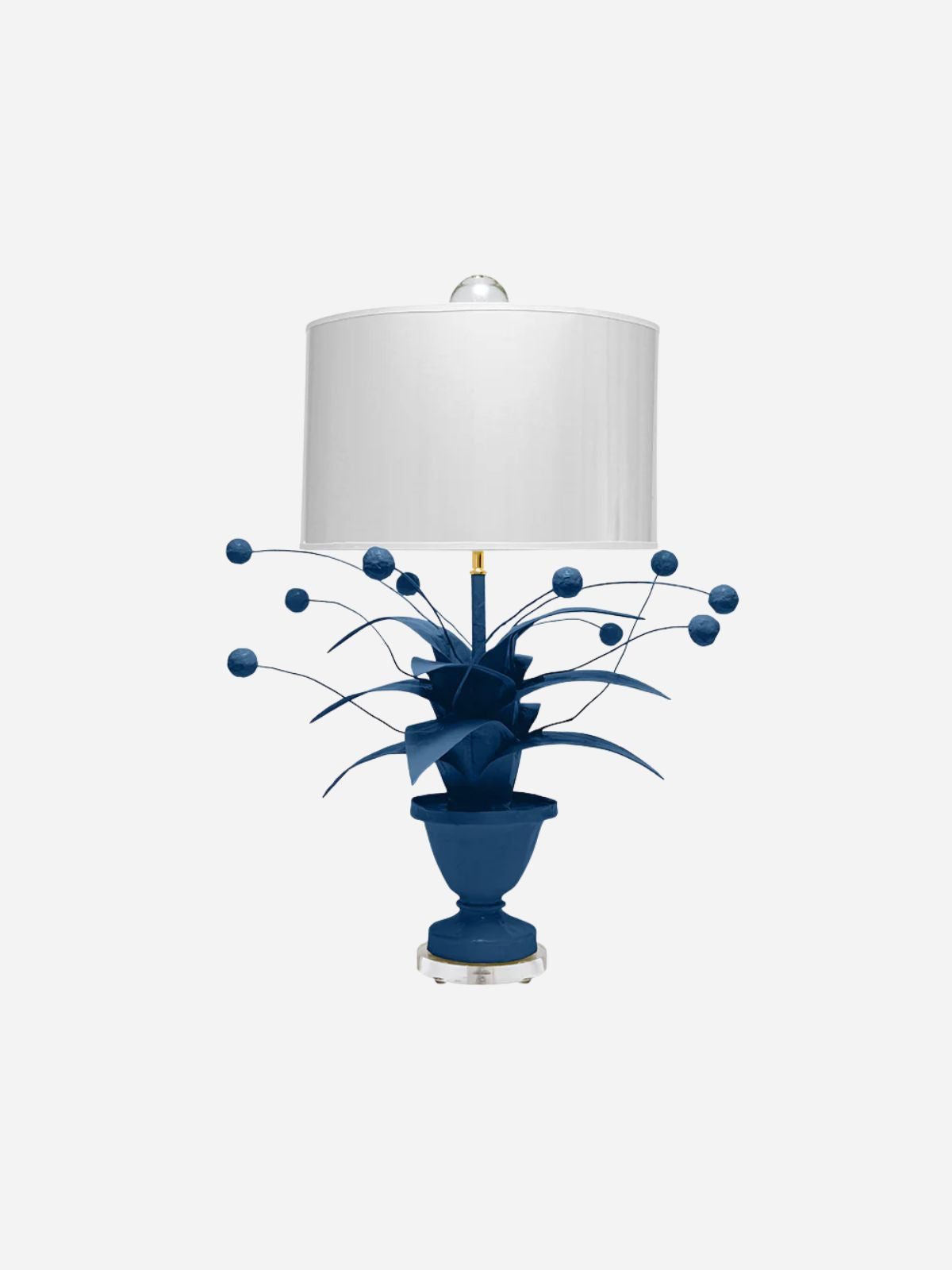 Down Pour Blue Crunchberry Table Lamp